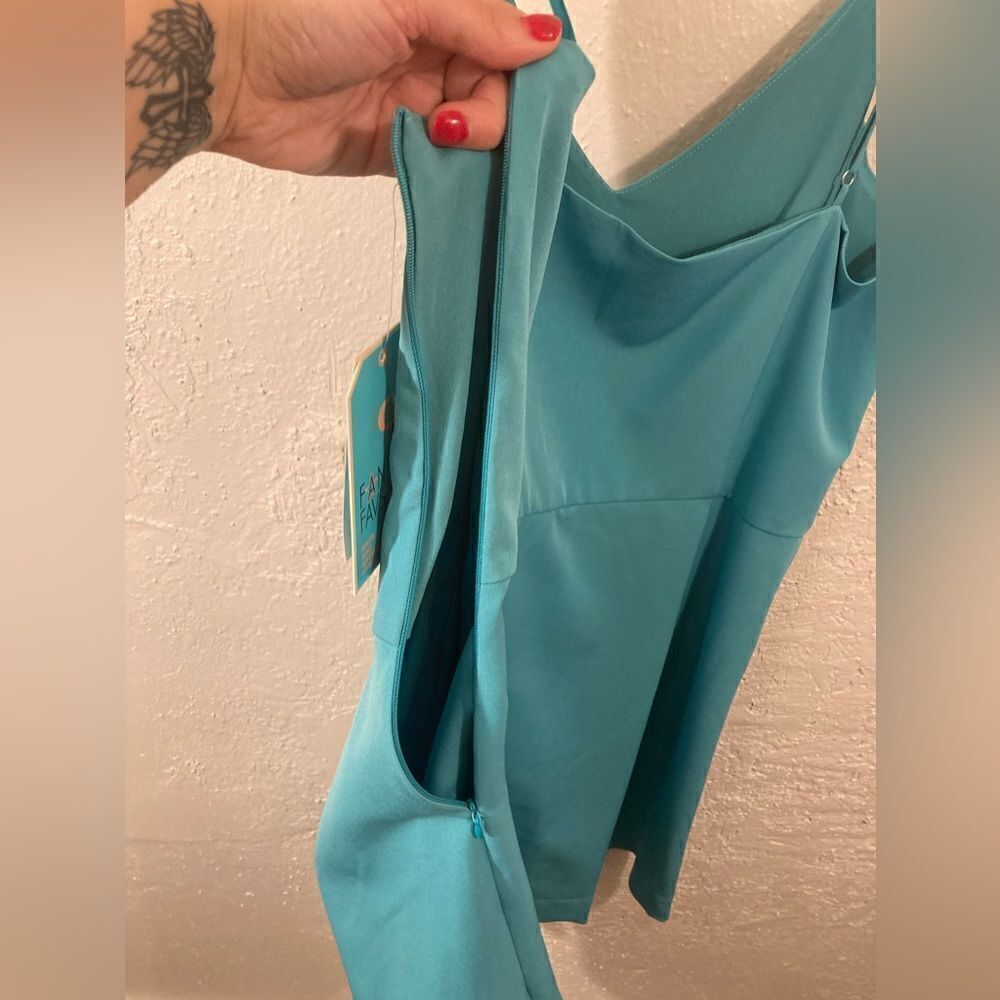 NWT Asymmetrical Mini Dress - Picture 11 of 14